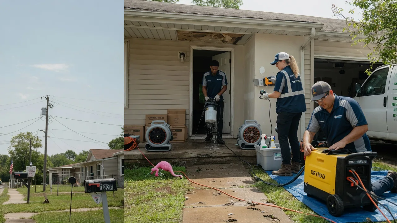 Storm Damage Water Removal in Rosalia, KS near me